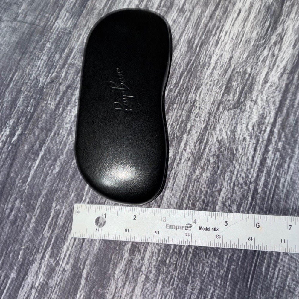 Ray-Ban Case Black Hard Side Aviator Clamshell Eyeglass Sunglass 6.5" CASE ONLY‎ - Picture 9 of 9